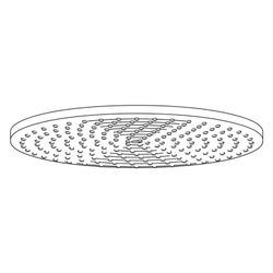 Hansgrohe Raindance S Kopfbrause 240mm, 8l/min, 1jet PowderRain EcoSmart, Chrom... HANSGROHE-27624000 4059625603802 (Abb. 1)