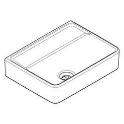 Hansgrohe Xanuia Q Handwaschbecken 450x340mm, ohne Hahnloch und Überlauf, Weiß... HANSGROHE-60231450 4059625535493 (Abb. 1)
