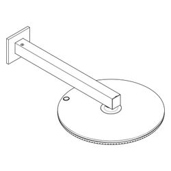 Hansgrohe Raindance Alive S Kopfbrause 300mm, 6,6l/min, 2jet EcoSmart, Brausearm, P... HANSGROHE-24541990 4059625568231 (Abb. 1)