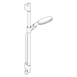 Hansgrohe Raindance Alive Select S Brauseset 125mm, 7,1l/min, 3jet EcoSmart, Brause... HANSGROHE-24602140 4059625562864 (Abb. 1)