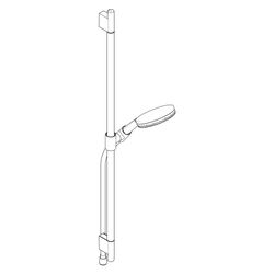 Hansgrohe Raindance Alive Select S Brauseset 125mm 7,1l/min 3jet EcoSmart, Brausest... HANSGROHE-24603000 4059625562819 (Abb. 1)