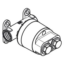 Hansgrohe Grundset für Warmwasser Bidette EU, 29239180... HANSGROHE-29239180 4059625554272 (Abb. 1)