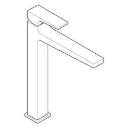 hansgrohe Metropol Einhebel-Waschtischmischer 260mm 5l/min Chrom Ausladung 204mm, H... HANSGROHE-32512000 4011097812540 (Abb. 1)