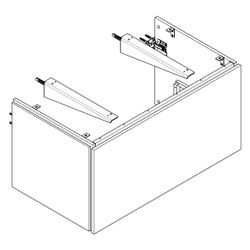Hansgrohe Xilesa E Waschtischunterschrank 980x550mm, 1 Schubkasten für Konsole, Aus... HANSGROHE-54266760 4059625546819 (Abb. 1)