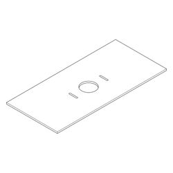 Hansgrohe Xilesa E Konsole 1180x550mm, Ausschnitt mittig für Aufsatzwaschtisch ohne... HANSGROHE-54277700 4059625547236 (Abb. 1)