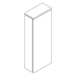 Hansgrohe Xilesa E Halbhochschrank 400x1065x200mm, SoftClose, Türanschlag links, Ma... HANSGROHE-54281700 4059625547427 (Abb. 1)
