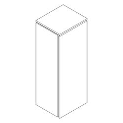 Hansgrohe Xilesa E Halbhochschrank 400x1065x350mm, SoftClose, Türanschlag rechts, M... HANSGROHE-54284700 4059625547694 (Abb. 1)