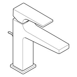 hansgrohe Metropol Einhebel-Waschtischmischer 110mm 5l/min Chrom Ausladung 135mm, H... HANSGROHE-32506000 4011097812687 (Abb. 1)