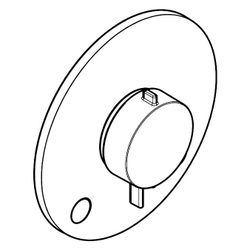 Hansgrohe Ecostat Comfort S Thermostat Unterputz, 25,7l/min, für 2 Verbraucher, Pol... HANSGROHE-33715990 4059625624678 (Abb. 1)