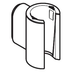 Hansgrohe Porter Fine Brausehalter, 52x31x42mm, Metall, Brushed Black Chrome... HANSGROHE-28885340 4059625616468 (Abb. 1)