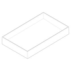 Hansgrohe Xuniva Evo E Aufsatzwaschtisch 650x400x120mm, ohne Hahnloch und Überlauf,... HANSGROHE-60326700 4059625618936 (Abb. 1)