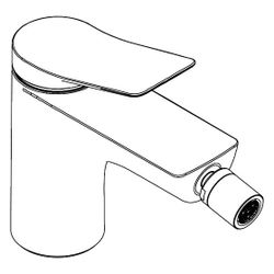 hansgrohe Vivenis Einhebel-Bidetmischer 7,5l/min mit Zugstangen-Garnitur, Mattweiß... HANSGROHE-75200700 4059625335321 (Abb. 1)