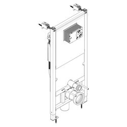Hansgrohe iFrame universal Unterputzspülkasten 1120 Trocken-, Nassbau für Wand WC... HANSGROHE-01022180 4059625610862 (Abb. 1)