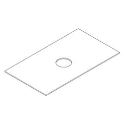 Hansgrohe Xevolos E Konsole 980x550mm, Ausschnitt mittig für Aufsatzwaschtisch ohne... HANSGROHE-54329700 4059625635315 (Abb. 1)