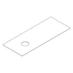 Hansgrohe Xevolos E Konsole 1370x550mm, Ausschnitt links für Aufsatzwaschtisch ohne... HANSGROHE-54333780 4059625635414 (Abb. 1)