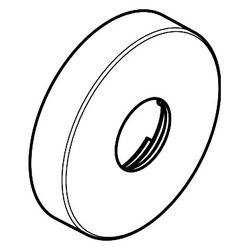 Hansgrohe Rosette D. 80mm, Chrom, 92122000... HANSGROHE-92122000 4011097741161 (Abb. 1)
