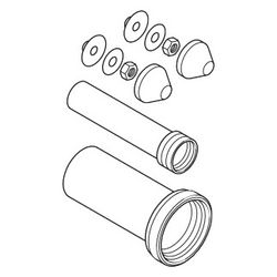 Hansgrohe Anschlussgarnitur EluPura für Wand-WC, 60330000... HANSGROHE-60330000 4059625686782 (Abb. 1)