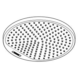 Hansgrohe Crometta S Kopfbrause 240mm 1jet 16,7l/min, Chrom... HANSGROHE-26723000 4011097770970 (Abb. 1)