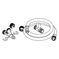 Hansgrohe Schlauchanschluss EluPura, G 3/8", 195mm, inkl. Y-Stück... HANSGROHE-60308000 4059625611173 (Abb. 1)