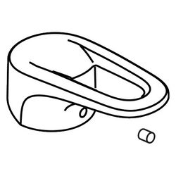 hansgrohe Griff für Metropol E Waschtischmischer, Chrom... HANSGROHE-14094000 4011097492056 (Abb. 1)