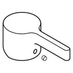 Hansgrohe Griff für Metris S Waschtischmischer, Chrom, 31093000... HANSGROHE-31093000 4011097485232 (Abb. 1)