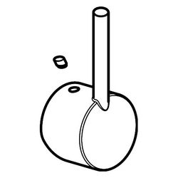 Hansgrohe Griff für Talis S Waschtischmischer, 5l/min, hohem Schwenkauslauf, Chrom,... HANSGROHE-32095000 4011097494470 (Abb. 1)