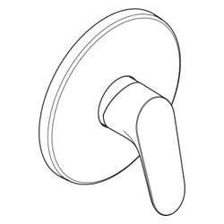 hansgrohe Focus Einhebel-Brausemischer Unterputz für iBox universal, Chrom... HANSGROHE-31965000 4011097602615 (Abb. 1)