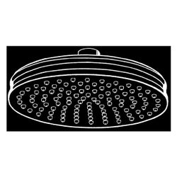 Hansgrohe AXOR Montreux Kopfbrause 240mm, 17l/min, 1jet Classic, Edelstahl Optic... HANSGROHE-28474800 4059625000731 (Abb. 1)
