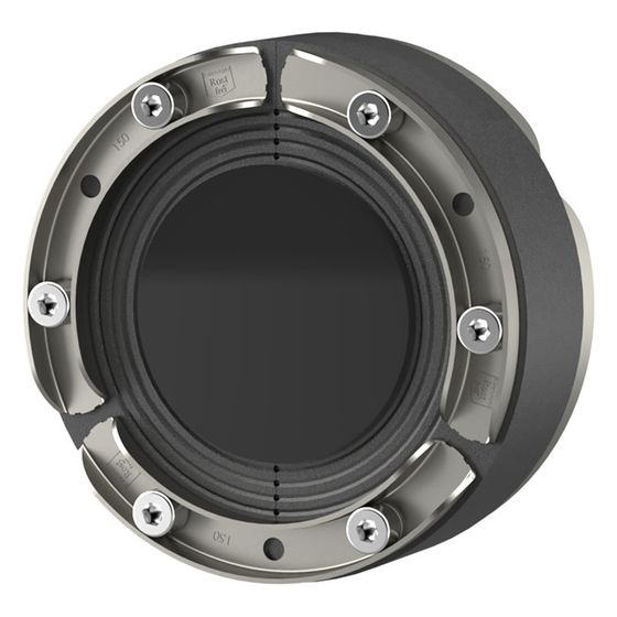 Hauff-Technik Ringraumdichtung HSD150 SSG 1x70-112 b40, 150mm, 70-112mm, Edelstahl V2A, EPDM