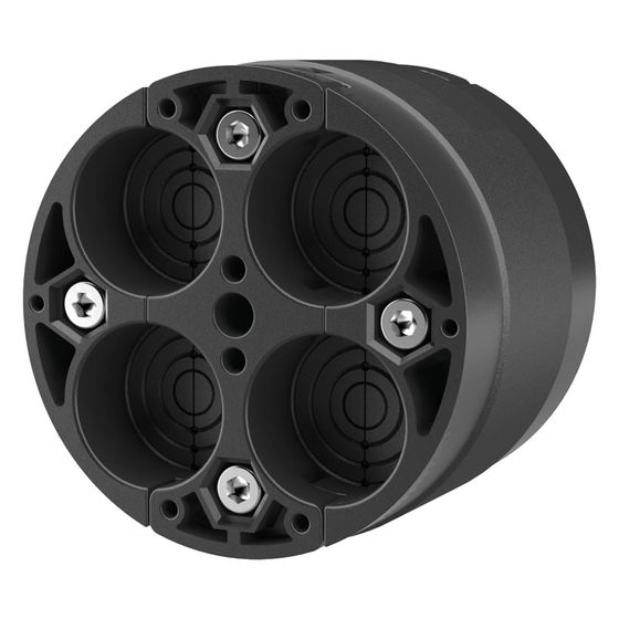 Hauff-Technik Ringraumdichtung HRK100 SSG 4x8-30, 100mm Kernbohrung 4 Kabel 8-30mm, Polyamid/EPDM/Edelstahl V4A