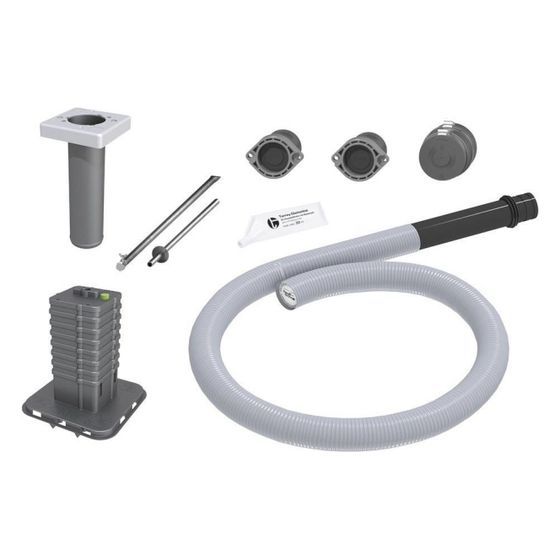 Hauff-Technik Einsparten-Bauherrenpaket ESH Basic FUBO BHP-3m, 3m, 1,0 bar