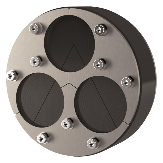 Hauff-Technik Ringraumdichtung HRD150 SG 3x22-54 b40 A2/EPDM, 150mm, 3x22-54mm, Edelstahl V2A/EPDM