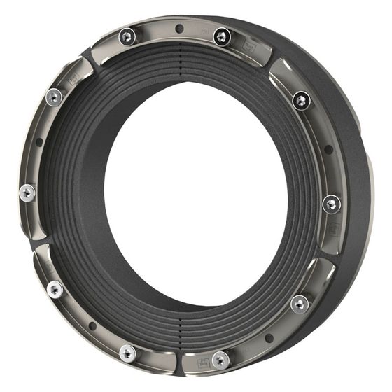 Hauff-Technik Ringraumdichtung HSD250 SSG 1x159-211 b40, 250mm, Edelstahl/EPDM