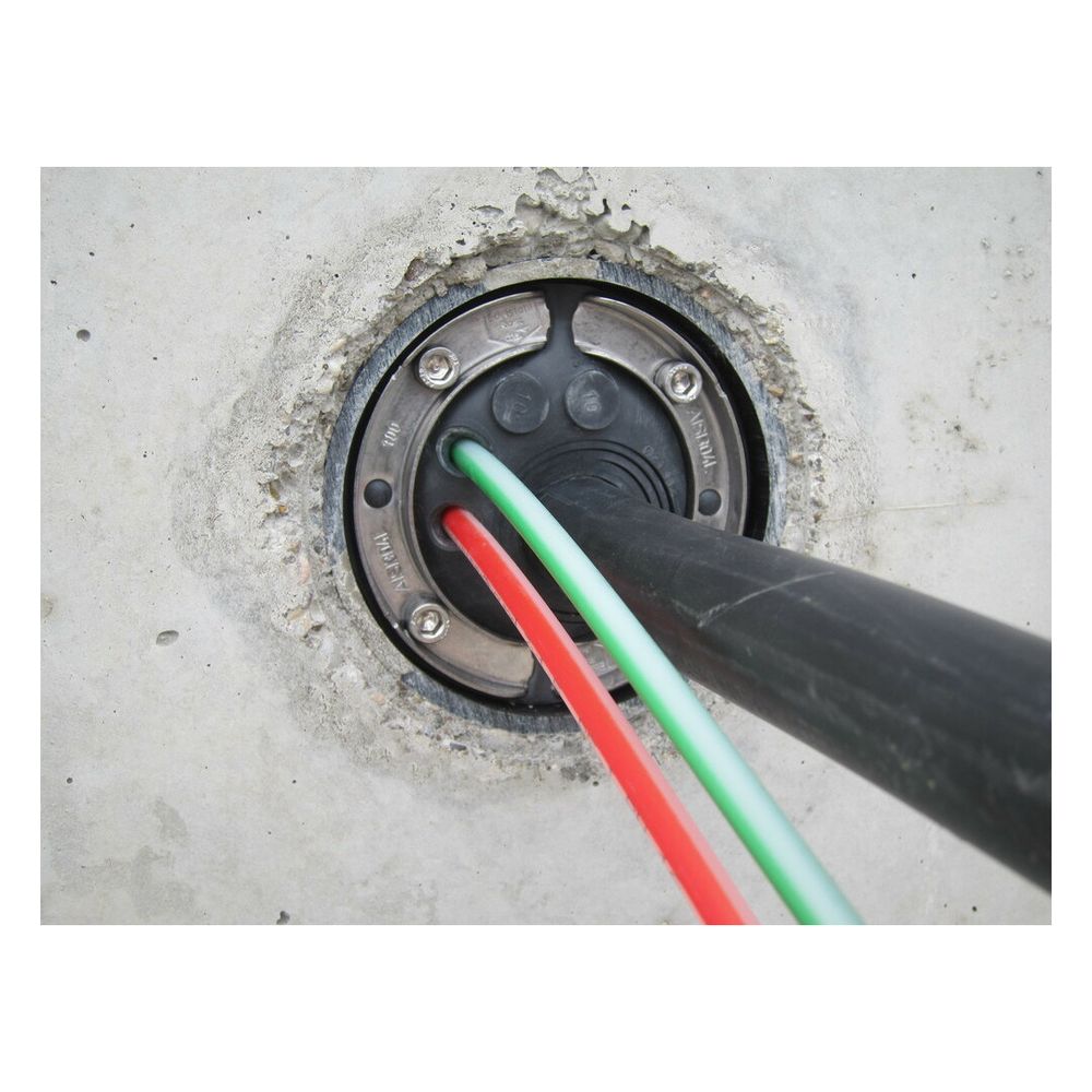 Hauff-Technik Ringraumdichtung HSD100 EW 1x24-44 u. 4x7-12 b40, 40mm Dichtbreite, Ede... HAUFF-3030300054 4052487126250 (Abb. 3)