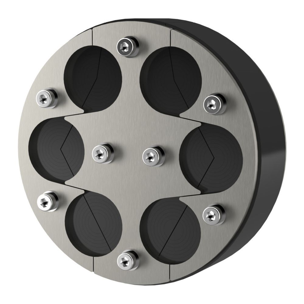 Hauff-Technik Standard-Ringraumdichtung HRD150 SG 6x8-35, 150mm 6 Kabel 8-35mm, Edels... HAUFF-2700105000 4052487000192 (Abb. 3)