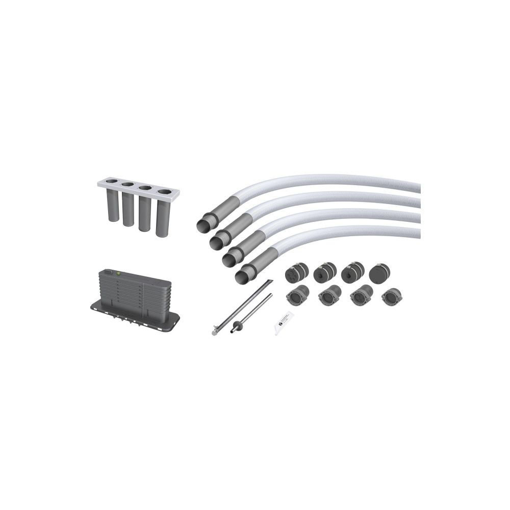 Hauff-Technik Mehrsparten-Bauherrenpaket MSH Basic FUBO BHP3m, 3m, 1,0 bar... HAUFF-3030476027 4052487241090 (Abb. 2)
