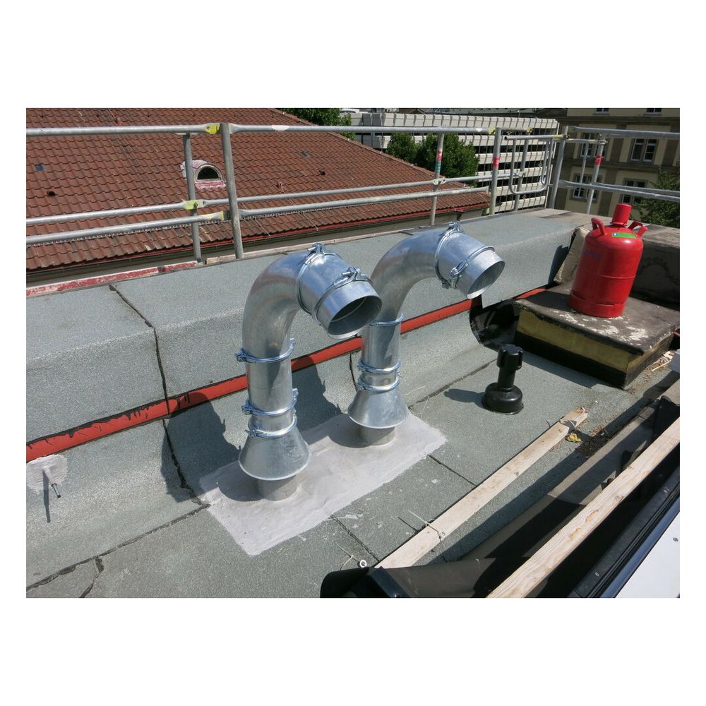 Hauff-Technik Schwanenhalsdurchführung SHD 200, 600-950mm, St37 feuerverzinkt... HAUFF-1001094000 4052487025805 (Abb. 2)