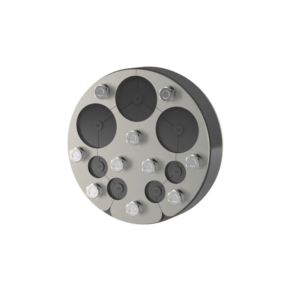 Hauff-Technik Ringraumdichtung HRD 200-SG-3/6-54, 200mm, Edelstahl V2A/EPDM... HAUFF-2700107000 4052487000222 (Abb. 2)