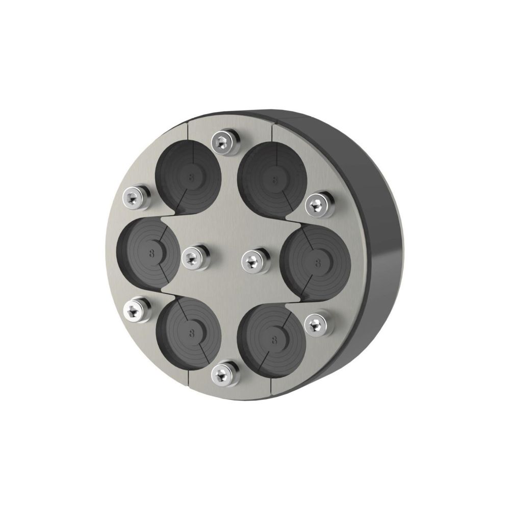 Hauff-Technik Standard-Ringraumdichtung HRD125 SG 6x6-31, 125mm, 6-31mm, Edelstahl V2... HAUFF-2700103800 4052487000161 (Abb. 2)