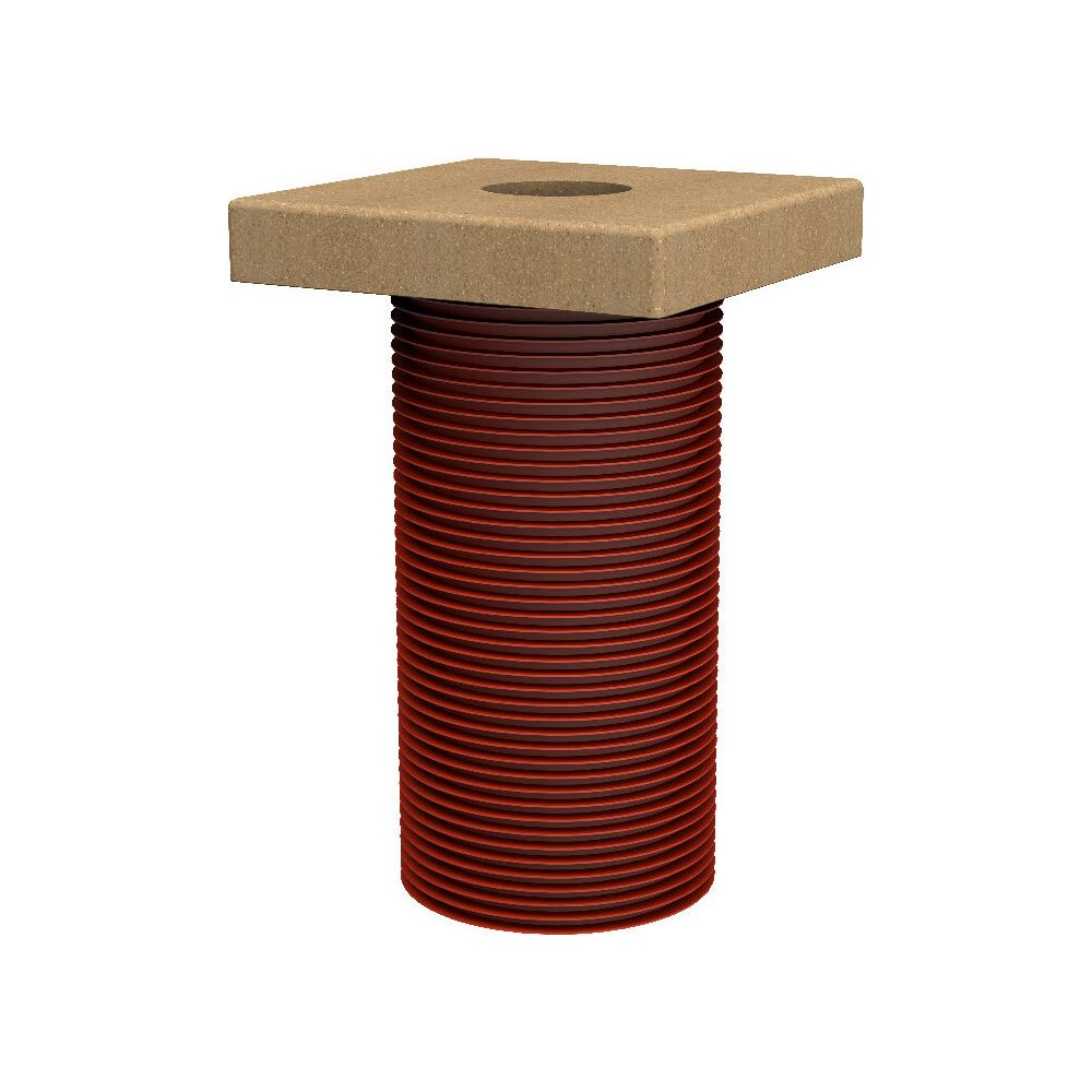 Hauff-Technik Ladesäulen Fundament ULF380 1x110, 380x380x80mm, PVC/Polymerbeton... HAUFF-3030490218 4052487242851 (Abb. 2)