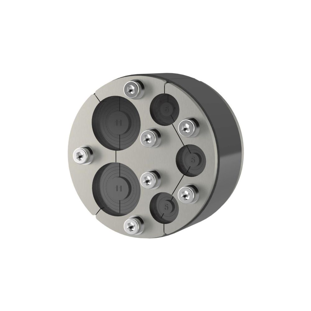 Hauff-Technik Ringraumdichtung HRD100 SG 2x8-30 u. 3x4-16,5, 100mm Kernbohrung, Edels... HAUFF-2700103500 4052487000154 (Abb. 3)