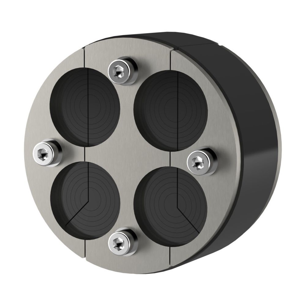 Hauff-Technik Ringraumdichtung HRD 100 SG, 4 Kabel 8-30mm, Edelstahl A2/EPDM... HAUFF-2700102000 4052487000130 (Abb. 4)