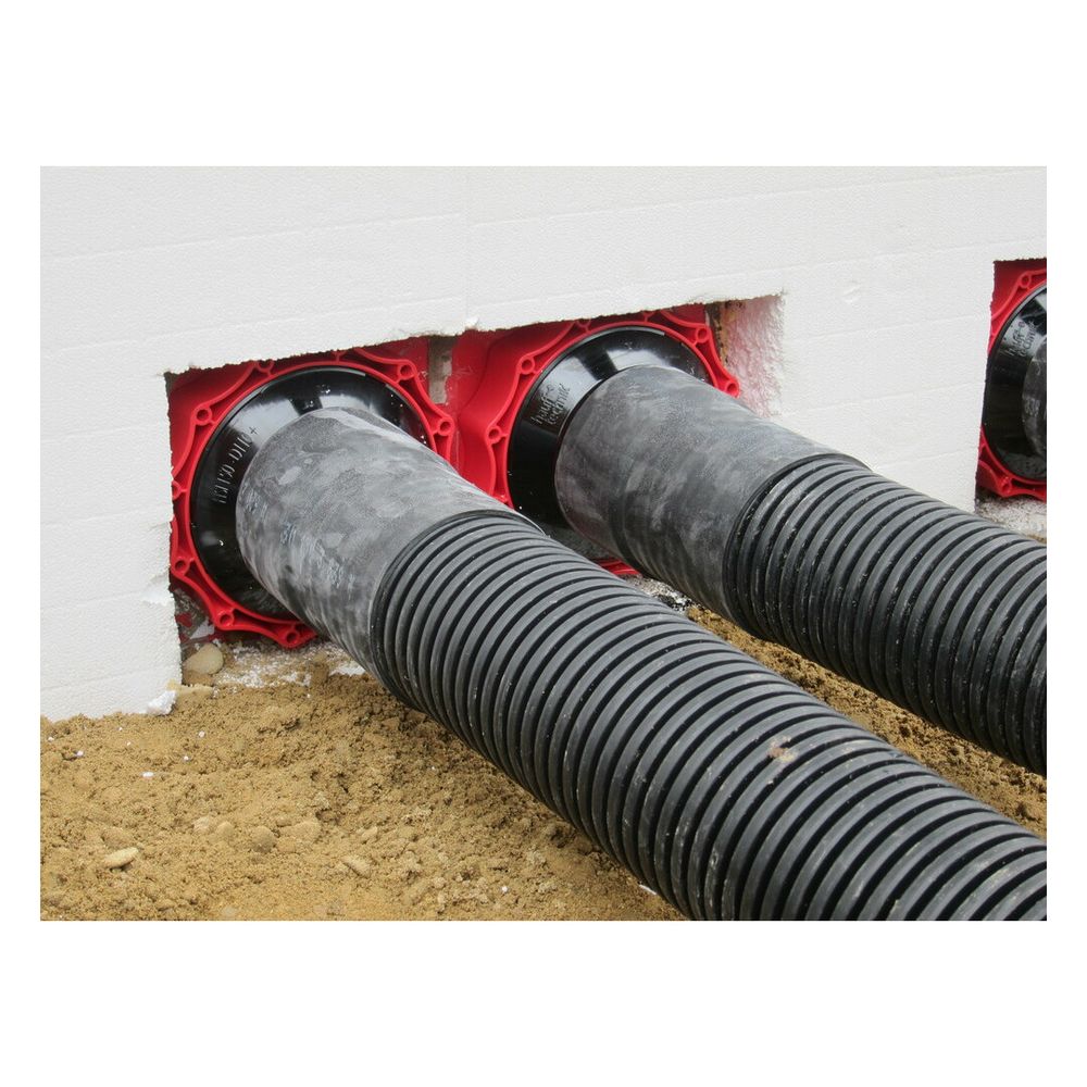Hauff-Technik Systemdeckel HSI150 D1x110 KS WR, 110mm, 0,5 bar, Polycarbonat/EPDM... HAUFF-2102100060 4052487055338 (Abb. 2)