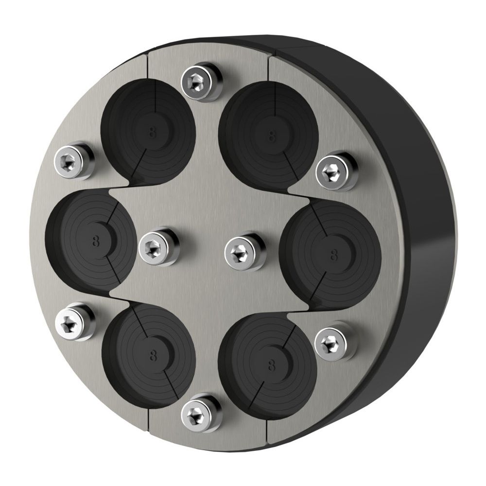 Hauff-Technik Standard-Ringraumdichtung HRD125 SG 6x6-31, 125mm, 6-31mm, Edelstahl V2... HAUFF-2700103800 4052487000161 (Abb. 3)