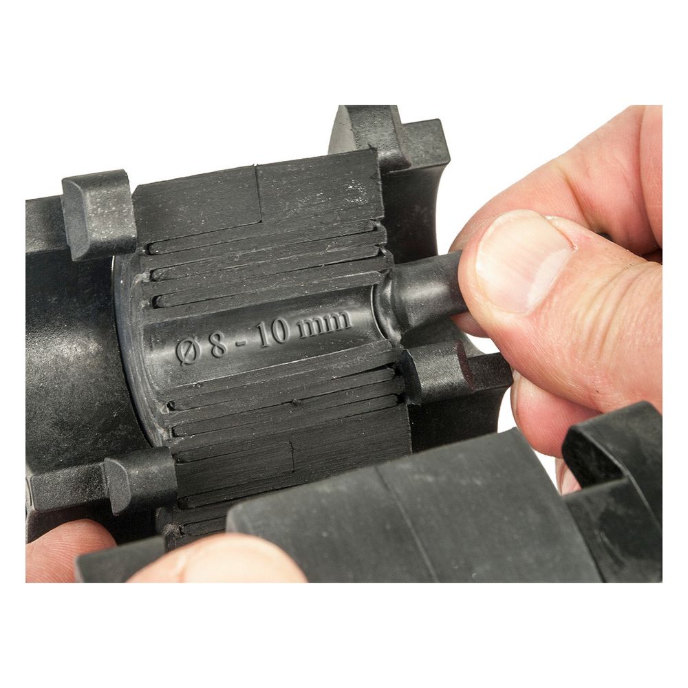 Hauff-Technik Ringraumdichtung HRK100 SSG 1x18-65, 100mm, 18-65mm, EPDM/Polyamid/Edel... HAUFF-3030300044 4052487129268 (Abb. 4)