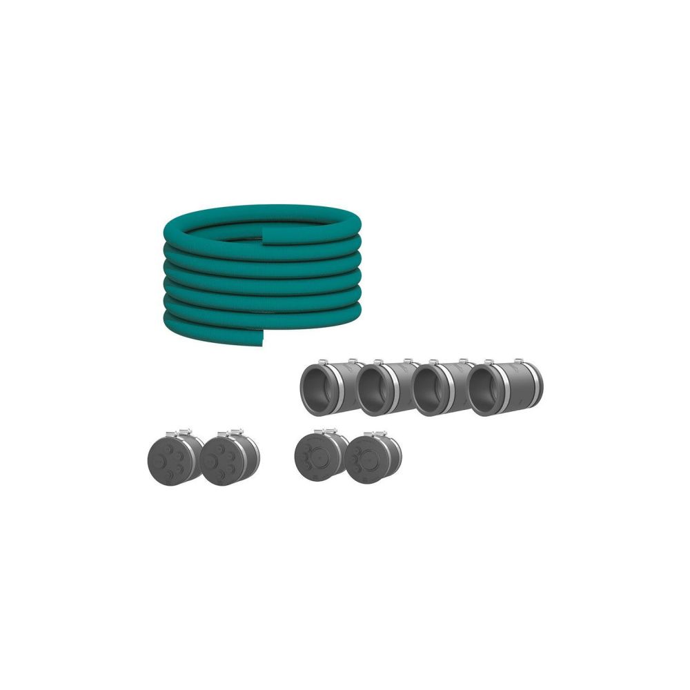 Hauff-Technik Verlängerungsset ETGAR VLS, 30m Wellrohr DN 75, PE/EPDM/V2A, Grün... HAUFF-3030404455 4052487231657 (Abb. 2)
