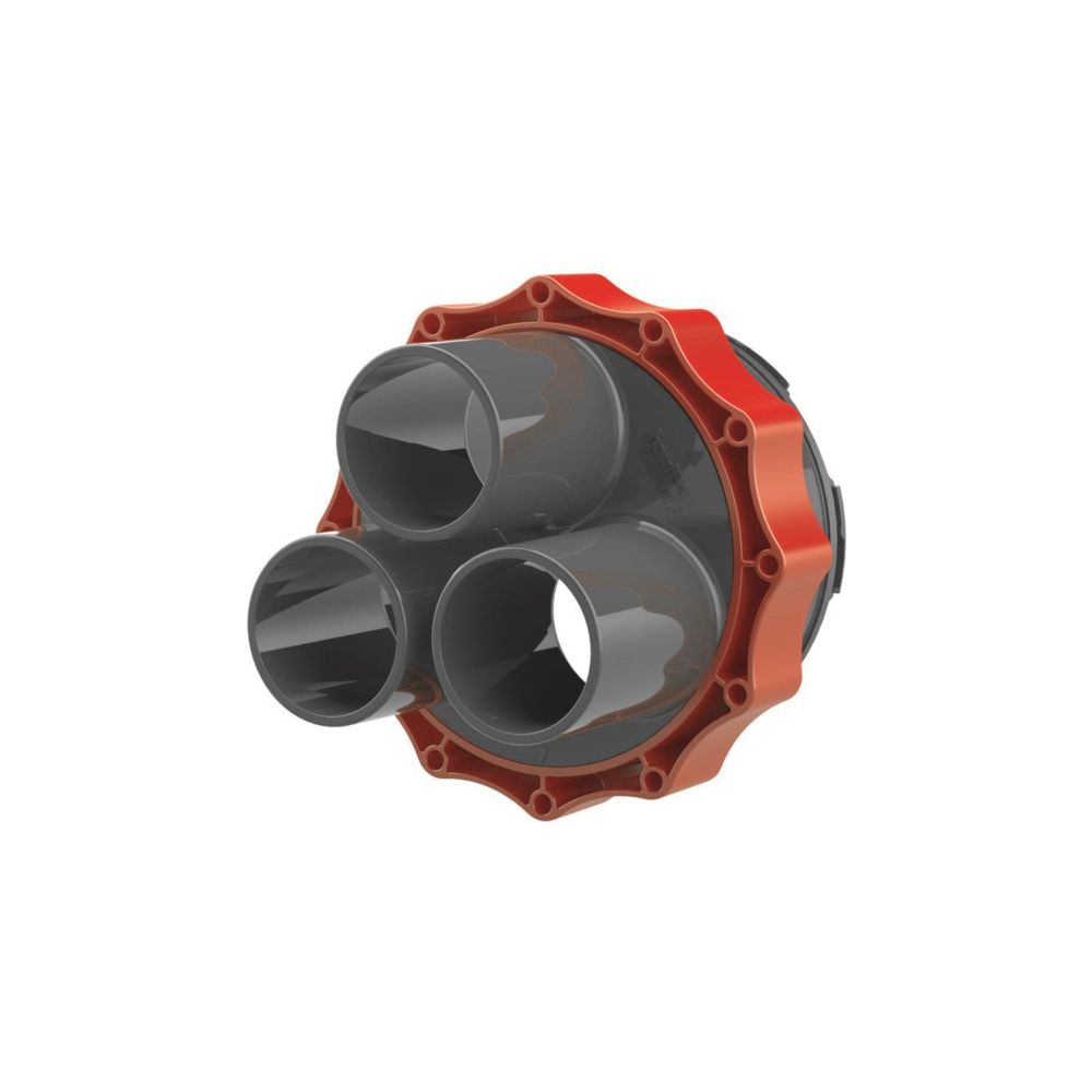 Hauff-Technik Systemdeckel HSI 150 D3x58 WS, 3 Kabel, 22-56mm, 2,5 bar, Polycarbonat... HAUFF-3030300082 4052487054997 (Abb. 4)