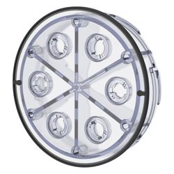 Hauff-Technik Verschlussdeckel HSI 150 DT, 150mm, ABS, Transparent... HAUFF-2126010172 4052487193566 (Abb. 1)