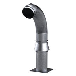 Hauff-Technik Schwanenhalsdurchführung SHD 150, 600-950x1175-1525x300x150x350mm, St37... HAUFF-1001094500 4052487025843 (Abb. 1)