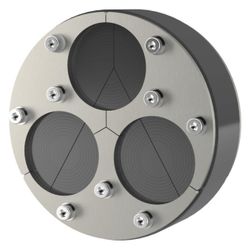 Hauff-Technik Ringraumdichtung HRD150 SG 3x22-54 b40 A2/EPDM, 150mm, 3x22-54mm, Edels... HAUFF-2700104000 4052487000185 (Abb. 1)
